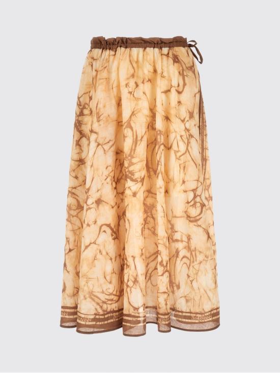 26FW 짐머만 스커트 8075SSS262C HTD Beige - ZIMMERMANN