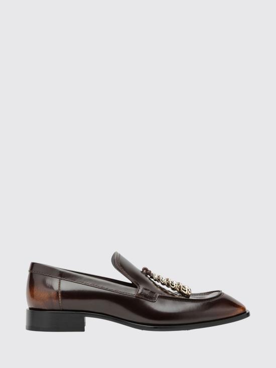 26SS 로에베 엣지 레더 로퍼 L814379X69 Brown