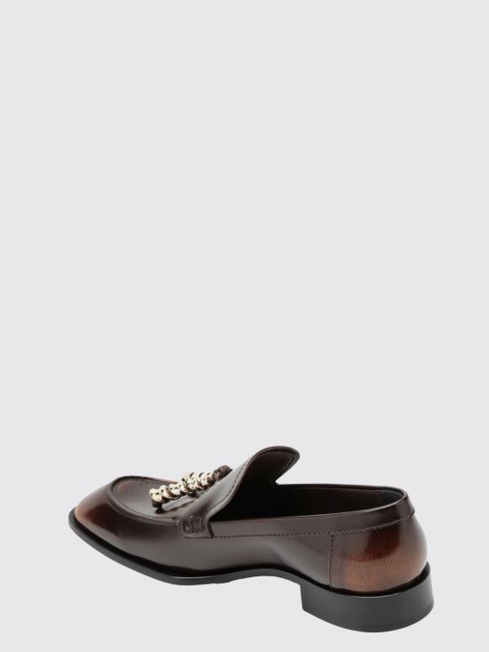 26SS 로에베 엣지 레더 로퍼 L814379X69 Brown - LOEWE