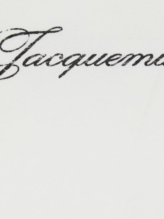 26FW 자크뮈스 자크뮈스 티셔츠 TSW00596AJ00289 100 White - JACQUEMUS