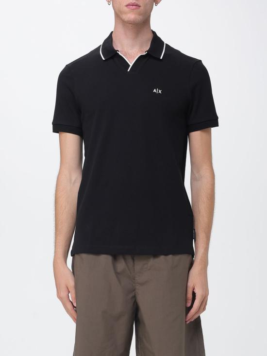 26SS 알마니 폴로 티셔츠 XM002401AF10366 UC001 Black