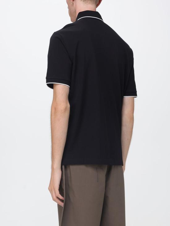 26SS 알마니 폴로 티셔츠 XM002402AF13026 UC001 Black - ARMANI