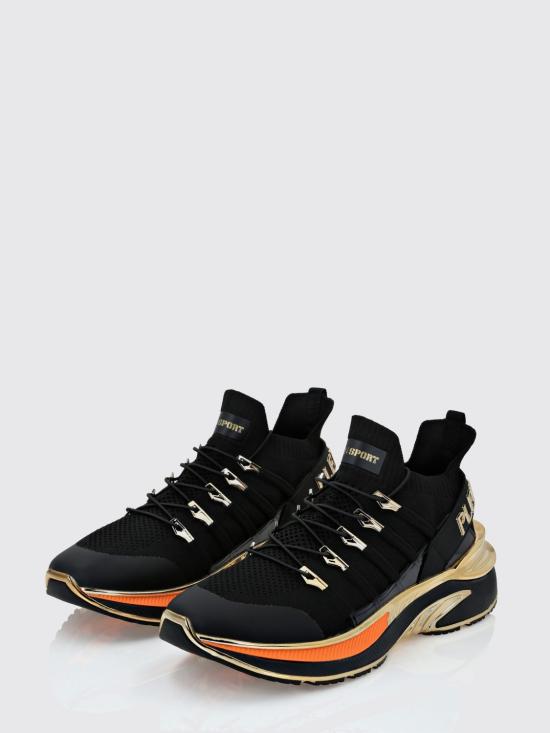 26FW 플레인스포츠 스니커즈 PADSUSC0579STE003N 0286 Black 1 - PLEIN SPORT