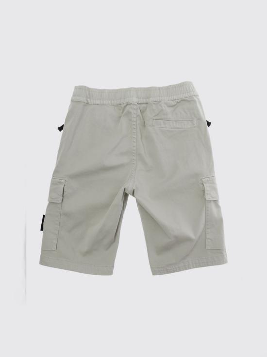 26SS [키즈] 스톤 아일랜드 쇼츠/버뮤다 L100004S0012 V0061 Grey - STONE ISLAND