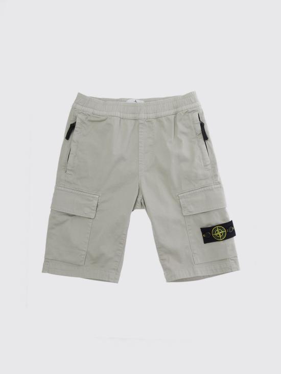 26SS [키즈] 스톤 아일랜드 쇼츠/버뮤다 L100004S0012 V0061 Grey