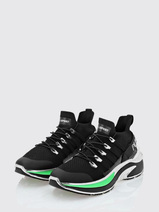 26FW 플레인스포츠 스니커즈 PADSUSC0579STE003N 0227 Black - PLEIN SPORT