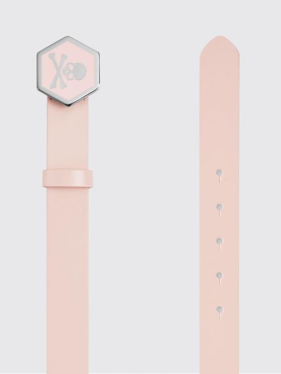 26SS 필립 플레인 레귤러 벨트 FAAAWVA0369PLE010N 0391 Blush Pink - PHILIPP PLEIN