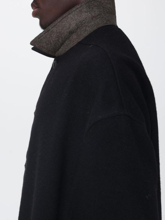 26FW 릭 오웬스 코트 RU02F4970WBD 09 Black - RICK OWENS
