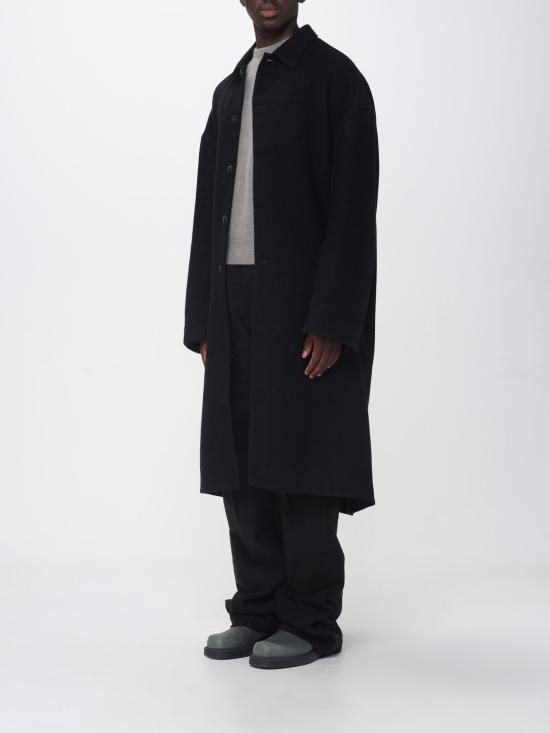 26FW 릭 오웬스 코트 RU02F4970WBD 09 Black - RICK OWENS