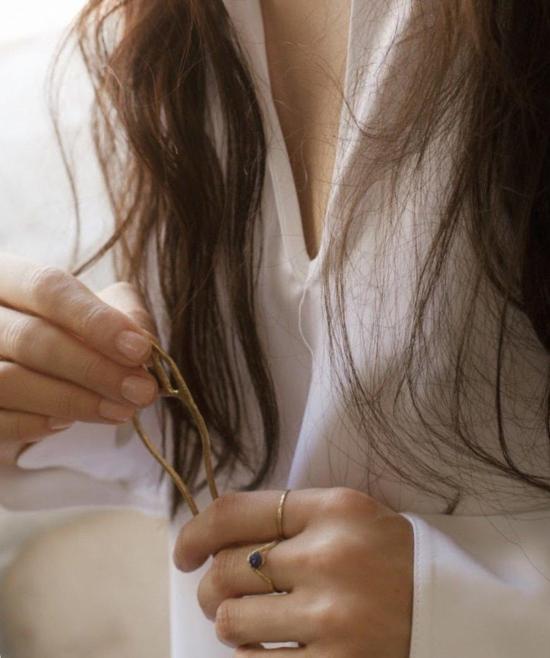  네티 켄트 주얼리 헤어 액세서리 리나 헤어핀 메탈릭 - NETTIE KENT JEWELRY