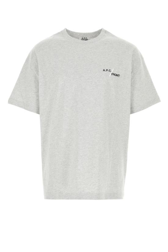 26FW 아페쎄 반팔 티셔츠 COHSLM26487 PLA GRIS CHINE