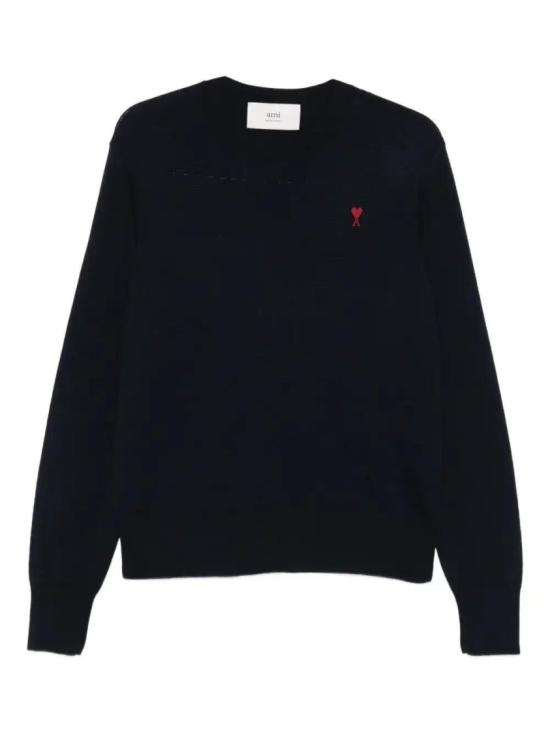 26FW 아미 ADC 크루넥 스웨터 HKS826 001 414 Black
