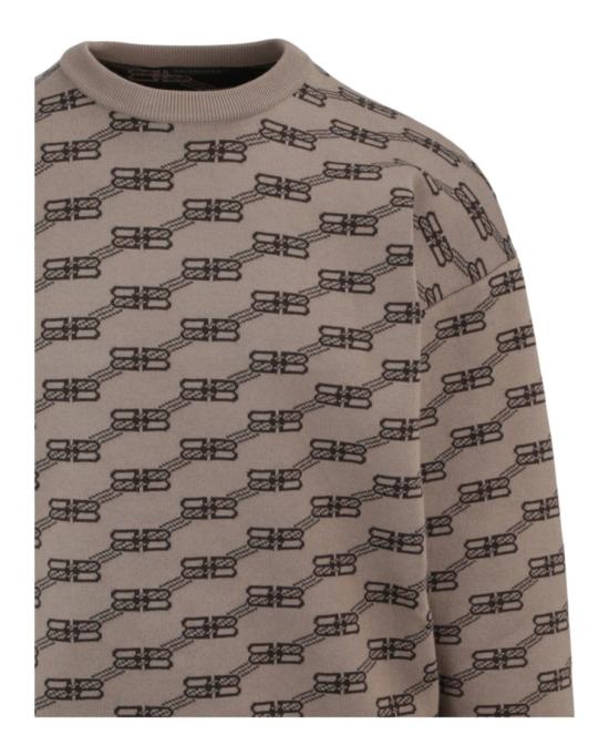  발렌시아가 스웨터 705033T 3253 9378 20038 XS Grey - BALENCIAGA