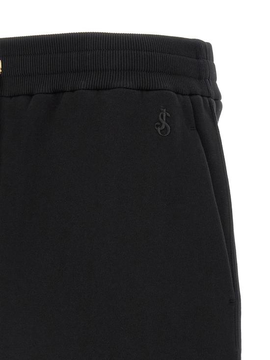  질샌더 숏팬츠 질 샌더 코튼 버뮤다 쇼츠 블랙 - JIL SANDER