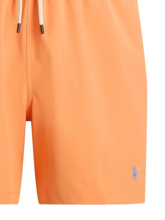 26SS 폴로 랄프로렌 포니 자수 스윔 쇼츠 710957782 507 POMPANO ORANGE - POLO RALPH LAUREN