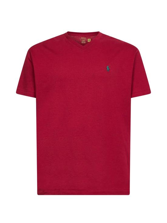 26SS 폴로 랄프로렌 반팔 티셔츠 710671452 522 HERITAGE RED C5213