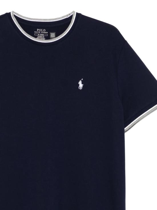 26SS 폴로 랄프로렌 반팔 티셔츠 710963492 001 Newport navy blue - POLO RALPH LAUREN
