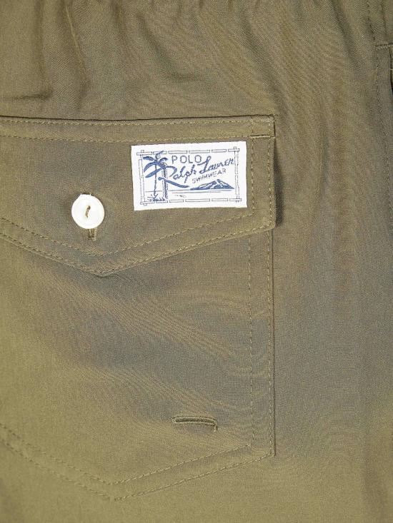 26SS 폴로 랄프로렌 포니 자수 스윔 쇼츠 710957782 510 CANOPY OLIVE - POLO RALPH LAUREN