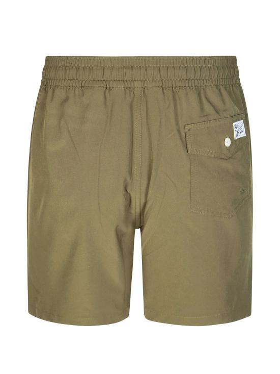 26SS 폴로 랄프로렌 포니 자수 스윔 쇼츠 710957782 510 CANOPY OLIVE - POLO RALPH LAUREN