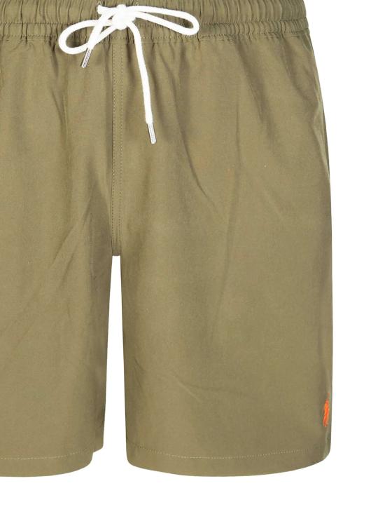 26SS 폴로 랄프로렌 포니 자수 스윔 쇼츠 710957782 510 CANOPY OLIVE - POLO RALPH LAUREN