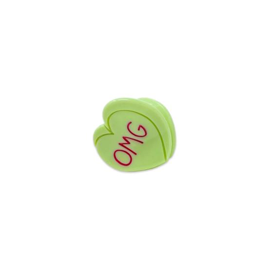  Jenny Lemons 헤어 액세서리 제니 레몬 마이크로 캔디 하트 헤어 클립 세트 - OTHER BRANDS