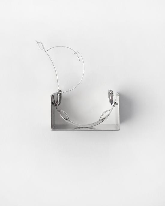  실뱅 르 헨 헤어 액세서리 바렛 매트 실버 - SYLVAIN LE HEN