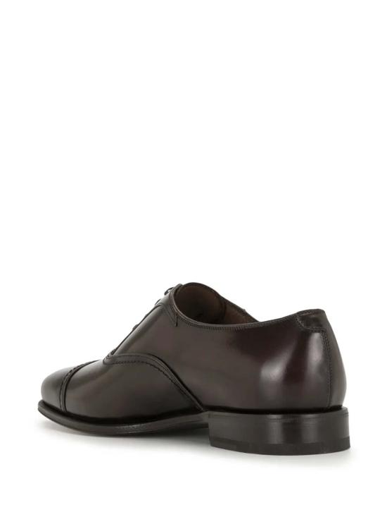  살바토레 페라가모 드레스 슈즈 페라가모 레이스업 더비 슈즈 브라운 - SALVATORE FERRAGAMO