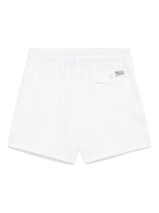 26SS 폴로 랄프로렌 포니 자수 스윔 쇼츠 710957782 014 White - POLO RALPH LAUREN