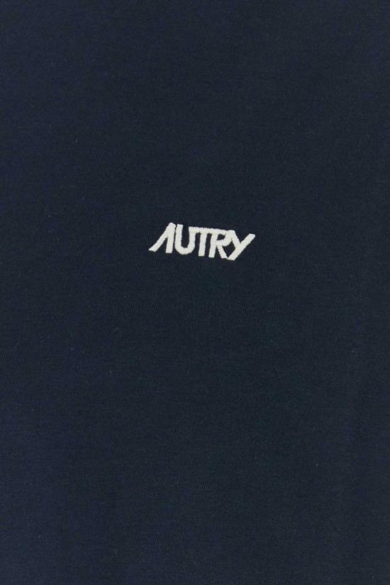  오트리 탑 코튼 티셔츠 코튼블루 - AUTRY