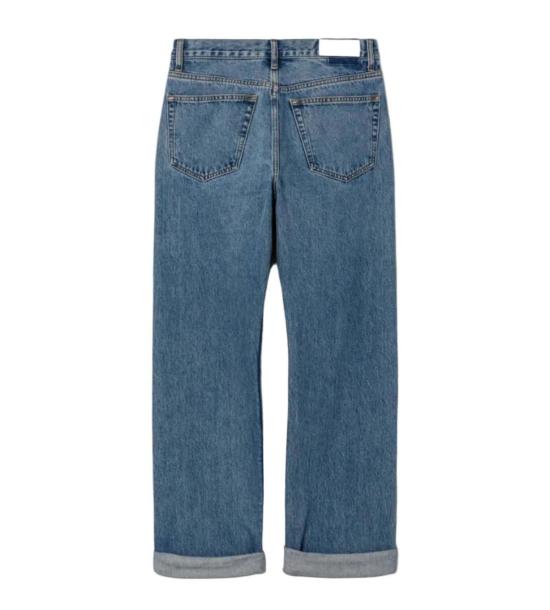  리던 데님 팬츠 Re/Done Beau Jean Cuffed Day Trip - RE/DONE