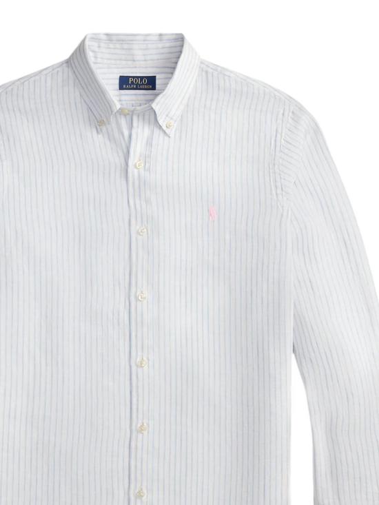 26SS 폴로 랄프로렌 셔츠 710B15594 004 7188A WHITE BLUE - POLO RALPH LAUREN