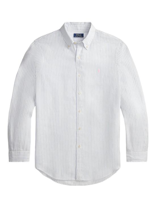26SS 폴로 랄프로렌 셔츠 710B15594 004 7188A WHITE BLUE