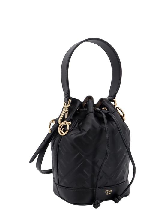 26SS 펜디 몬트레조 레더 미니 백 8BS093 ANWTF0KUR NERO ORO SOFT - FENDI