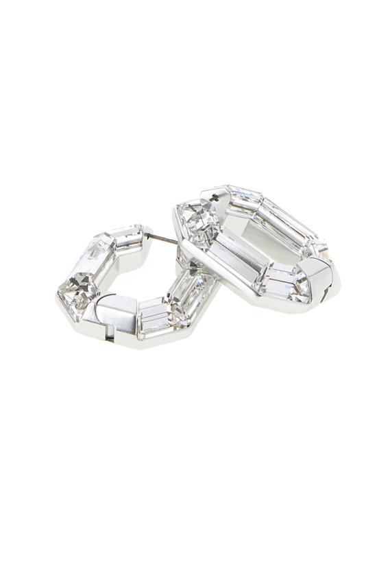 26FW 스와로브스키 이어링 5696289 000 Silver - SWAROVSKI