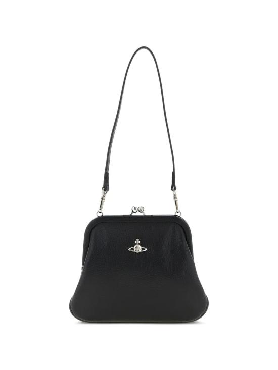 26SS 비비안웨스트우드 클라스프 클로저 비비안 숄더백 4B01001BW S000DN403 BLACK