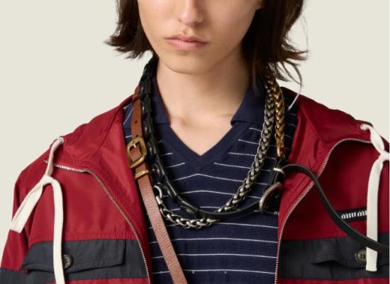 26FW 미우미우 자켓 ML1519SOOO13MF F0011 ROSSO - MIU MIU