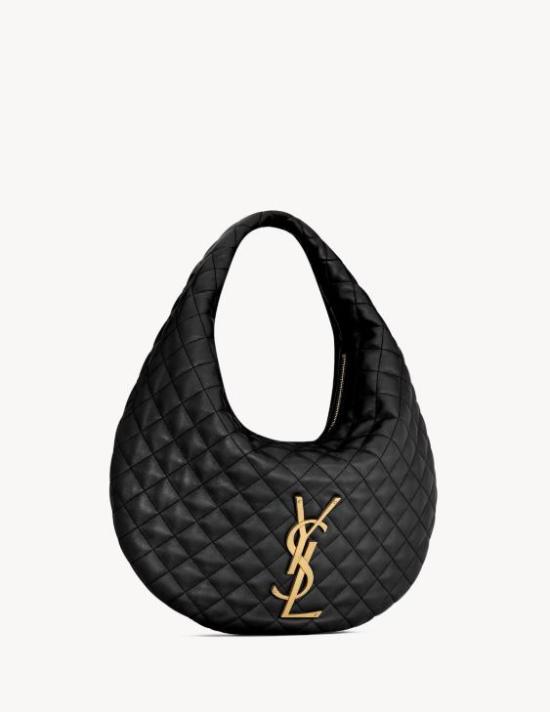 26FW 생로랑 이카 호보 퀼티드 나파 이카 호보 퀼티드 나파 858160AAANG 1000 - SAINT LAURENT