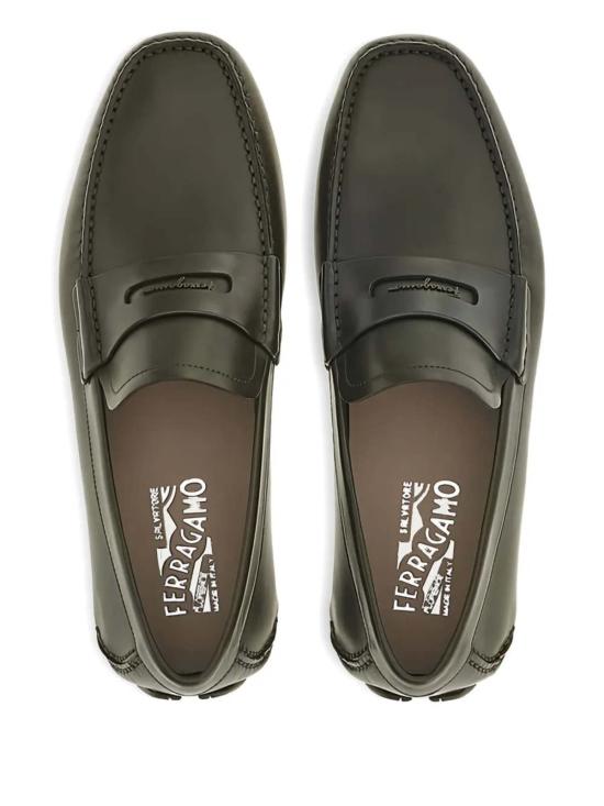  살바토레 페라가모 로퍼 페라가모 페니 슬롯 가죽  브라운 - SALVATORE FERRAGAMO