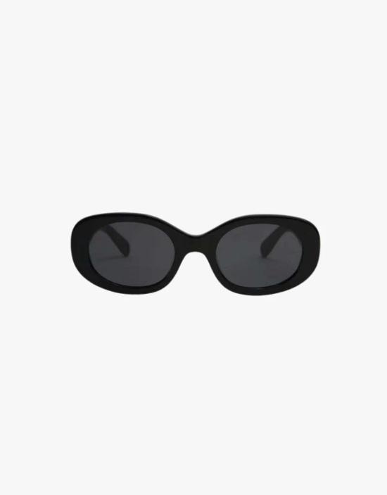  엘리사 존슨 선글라스 리나 선글라스 글로스 블랙