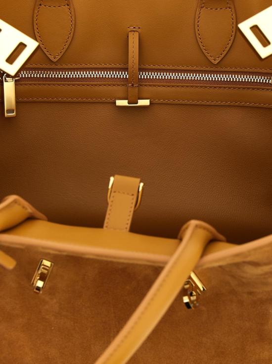  살바토레 페라가모 가방 페라가모 허그 Th S 핸드백 베이지 - SALVATORE FERRAGAMO