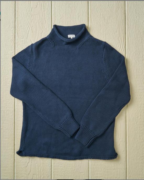  Quaker Marine Supply Co. 터틀넥 퀘이커 마린 서플라이 컴퍼니 어부용 스웨터