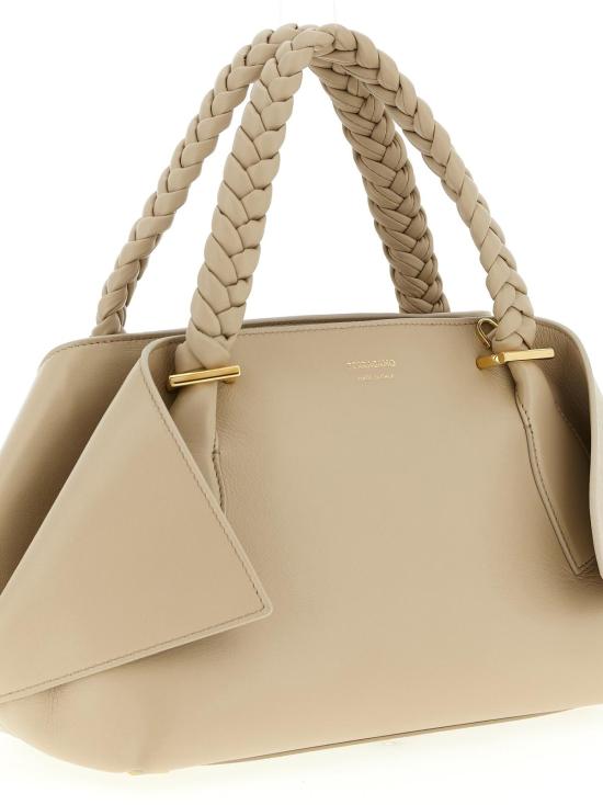  살바토레 페라가모 가방 페라가모 송아지 가죽 핸드백 그레이 - SALVATORE FERRAGAMO