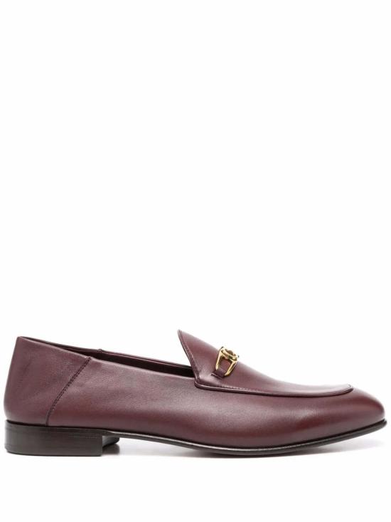 살바토레 페라가모 로퍼 페라가모 멜버른 간치니 버클  레드 - SALVATORE FERRAGAMO