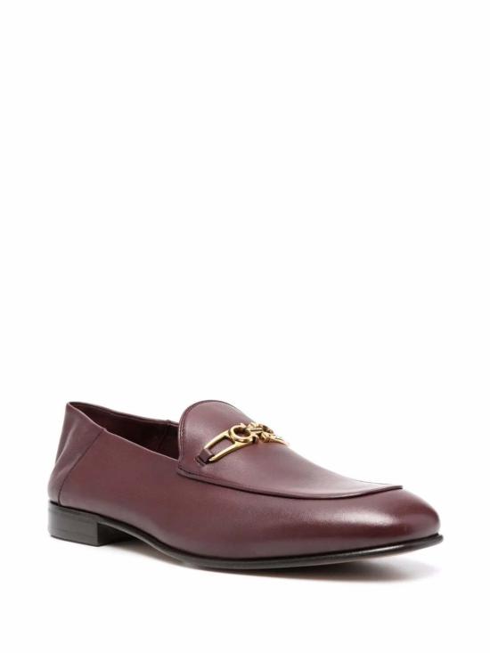  살바토레 페라가모 로퍼 페라가모 멜버른 간치니 버클  레드 - SALVATORE FERRAGAMO