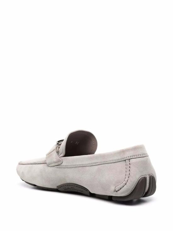  살바토레 페라가모 로퍼 페라가모 피터 로고 플라크  그레이 - SALVATORE FERRAGAMO