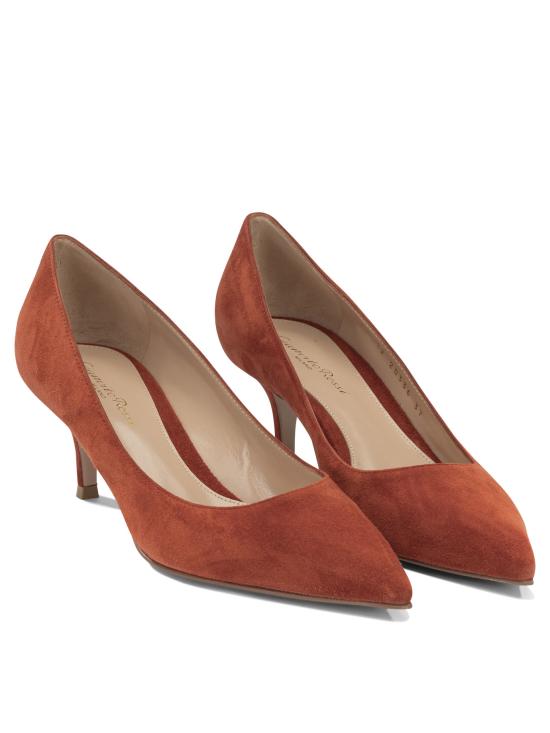 26FW 지안비토로시 힐/펌프스 G2033655RICCAMCAYO Brown - GIANVITO ROSSI