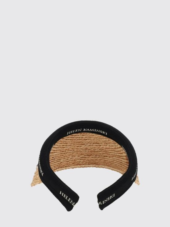 26SS 헬렌카민스키 썬캡 HAT52491 NATURAL BLACK - HELEN KAMINSKI