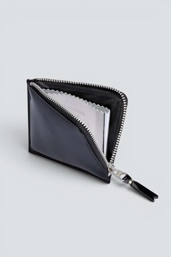  꼼데가르송 지갑 Comme Des Garçons 하프 지퍼  Sa3100 Mi - COMME DES GARCONS