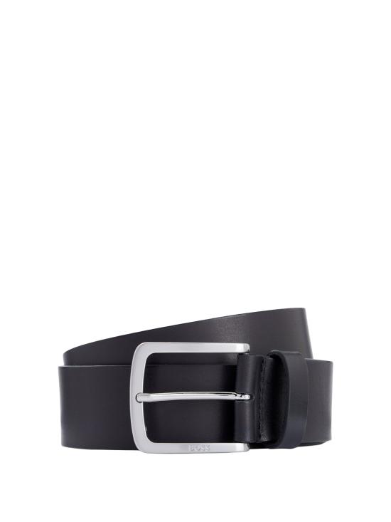26SS 휴고보스 가죽 벨트 50471321 001 BLACK