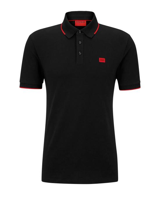 26SS 휴고보스 폴로 티셔츠 50490775 001 BLACK